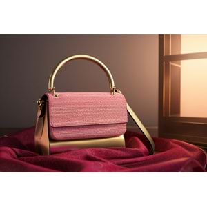 Golden Rose Serenade Shoulder Bag